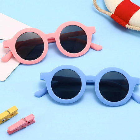 Tohuu New Children's Sunglasses Kids Fashion Trend Round Frame Sunglasses  Photo Style Glasses efficient - Walmart.com
